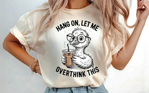 Download Funny Duck Hang on Let Me Overthink This - Thin Collection
