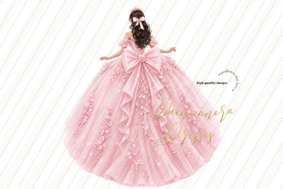 Download Blush Pink Ball Gown Dresses Clipart - Blush pink Collection