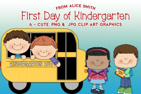Download First Day of Kindergarten Clipart - Kindergarten clipart Collection
